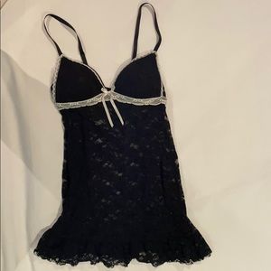 Black lace lingerie SMALL